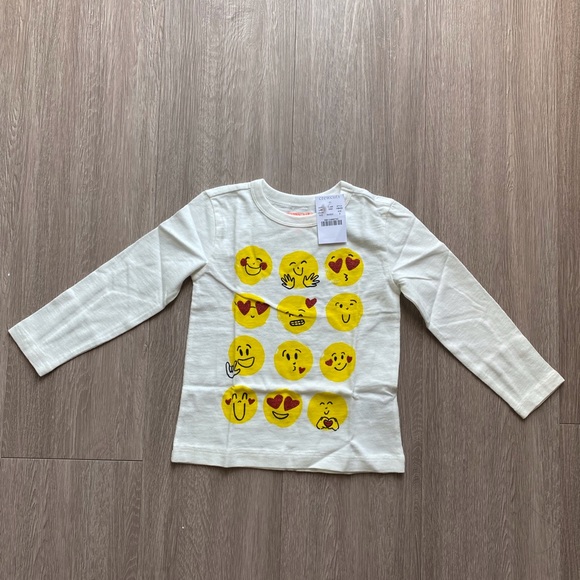 *NEW* J. Crew emoji long sleeve tee - Picture 1 of 5